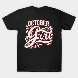 October Girl v4 T-Shirt